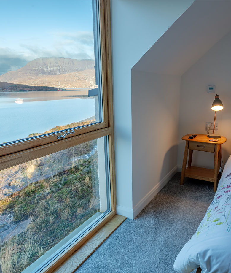 The Otters - Master Bedroom View