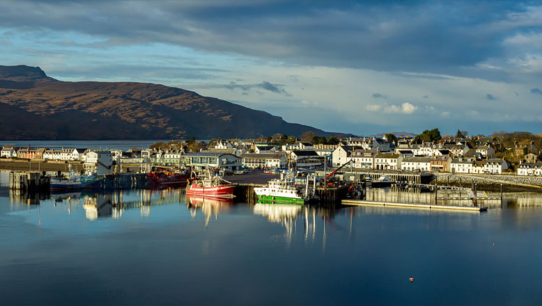 An Autumn Day in Ullapool